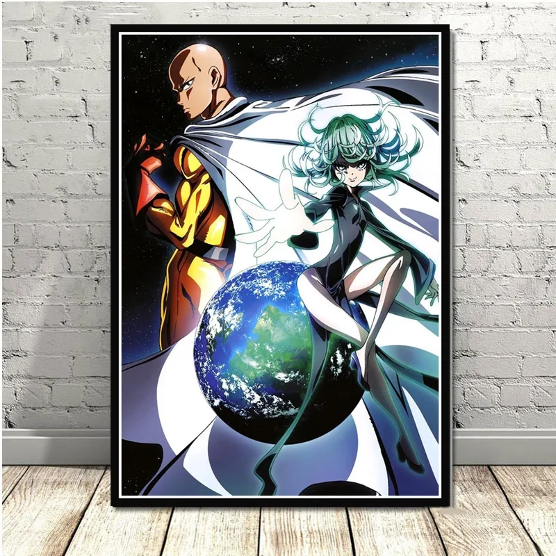  NMBD Anime Isekai Ojisan Canvas Poster Wall Art Decor Print  Picture Paintings for Living Room Bedroom Decoration Poster  Unframe:24x36inch(60x90cm): Posters & Prints