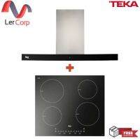 [0% 10 เดือน] (TEKA) เตา induction 4 หัวตา 60 ซม. IBS 64900 TCS + เครื่องดูดควัน 90 ซม. LDH TC 90