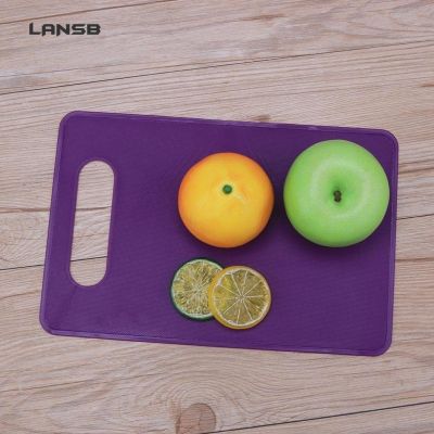 ★SS Kitchen Chopping Block Solid Color Non-slip Cutting Plate Board Cooking