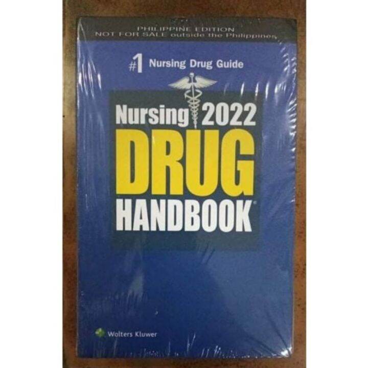 Nursing Drug Handbook 2022 | Lazada PH