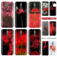 ™ Red Spider Lily Soft silicone Case For Huawei Mate 30 20 10 Lite Pro Cover Y7 Y9 2019 2018 2017 Nova 5T 4 3