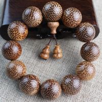 Snake Scale Wood Beads Bracelets Buddhist Prayer Bracelets Tibetan Mala Buddha Beads Bracelet Bangle women men jewelry pulseira