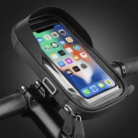 ℗❅ 6.4 inch Waterproof Bicycle Phone Holder Stand Motorcycle Handlebar Mount Bag Cases Universal Bike Scooter Cell Phone Bracket