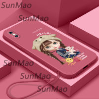 เคสโทรศัพท์ iPhone Xs Max ซิลิโคนอ่อนนุ่มปกหมวกออกแบบปกสำหรับสาว