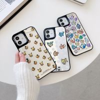 【CW】 Cartoon Pokemon Pikachu Luxury Mirror Phone Case For iPhone 13 12 11 Pro Max Mini XR XS MAX 8 X 7 SE Couple Anti-drop Cover Gift