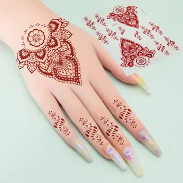 Không cần phải lo lắng về chi phí, bạn có thể tạo ra những họa tiết tuyệt đẹp và thời thượng với henna tattoo giá rẻ.