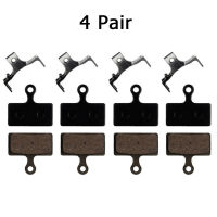 4 Pairs MTB Bicycle Cycling Disc Brake Pads Brake Pads Fit For XT XTR SLX Black