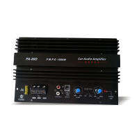 PA-80D ซับวูฟเฟอร์เบสลำโพง12V 1000W,โมโนอุปกรณ์ระบบเสียงรถยนต์กำลังสูงโมโนแชนเนลทนทานบอร์ดเครื่องขยายเสียงแบบไม่สูญเสียเครื่องขยายเสียงรถยนต์โมโนแผงช่องสัญญาณอเนกประสงค์สำหรับซ่อมอุปกรณ์เสริมซ่อม