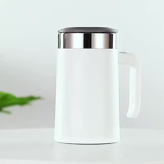 Automatic Self Stirring Magnetic Mug 304 Stainless Steel Coffee Milk Mixing  Cup