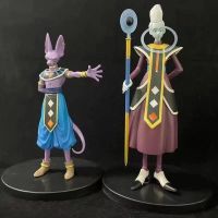 【LZ】┅☋❅  Dragão bola super saiyan pvc deus da destruição beerus weiss gillianto quebrar em pé pose ornamento modelo