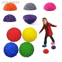 ♣♨Equipamento De Treino Sensorial Infantil Esteira Massagem Hemisférica Equilíbrio Bola Tátil ลูกบอลออกกำลังกายมีหนาม