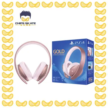 Sony ps4 store headset rose gold