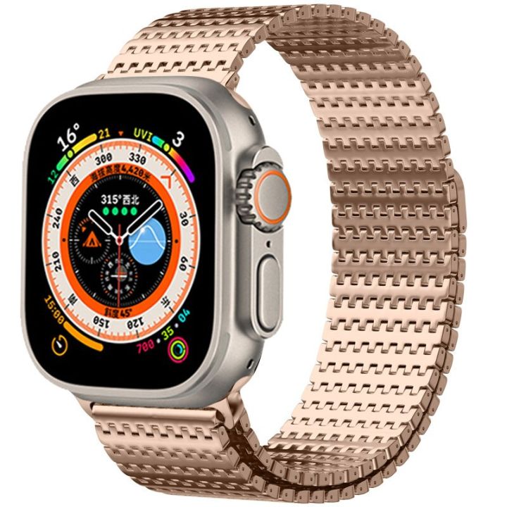 สายลูปแม่เหล็กสำหรับสายคาด-apple-watch-45มม-44มม-40มม-41มม-49มม-42มม-สร้อยข้อมือ-i-watch-apple-watch-ultra-4-3-5-se-6-7-8-ไม่รวมเคสและนาฬิกา