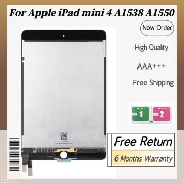 Original LCD For iPad mini 4 Mini4 A1538 A1550 LCD Display Touch Screen  Digitizer Panel Assembly