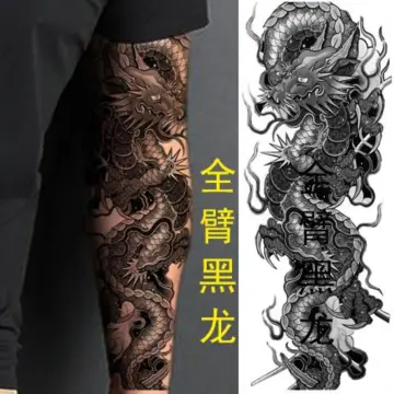 Temporary Dragon Tattoo Stickers – TeMaRo™