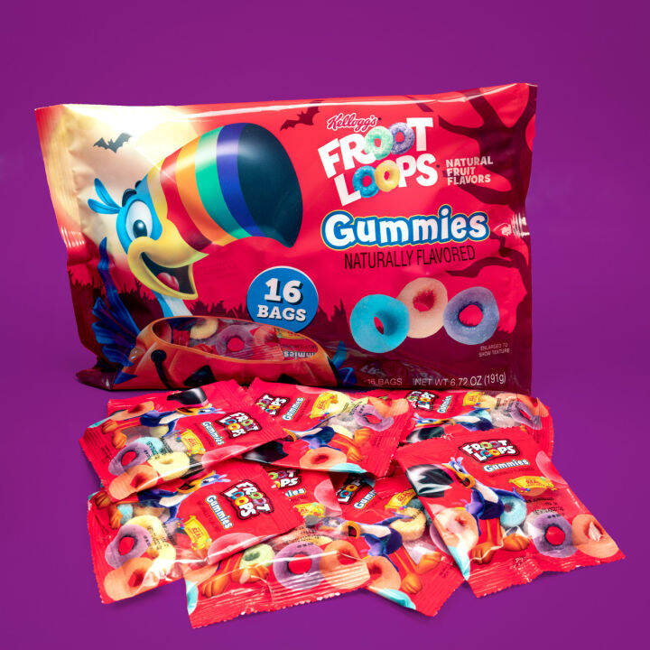 Froot Loops Gummies Naturally Flavored 16 Bags 191grams Lazada PH