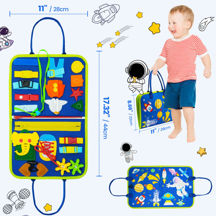 montessori-busyboard-จับคู่เกมเด็กหัดเดินหัวเข็มขัดการฝึกอบรมการพัฒนาทักษะชีวิตขั้นพื้นฐานของเล่นสำหรับการเดินทางของทารก