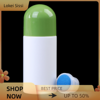 Lokei ขวดที่มีฟองน้ำ applicator 50ml ยาขวดของเหลวที่มีหัวฟองน้ำ