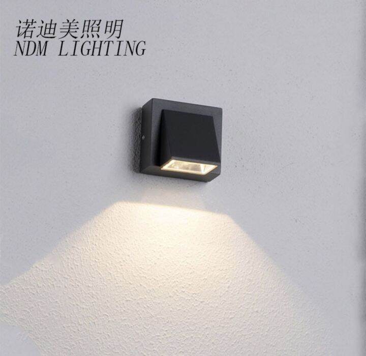 โคมไฟกิ่ง-led-wall-lamp-ติดผนังภายนอกไฟ-ภายในได้ledในตัว-1-ด้าน