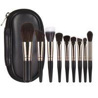 9PCS Mini Makeup brushes set With Bag Portable makeup brush suitable for travel makeup tools Makeup Brushes Sets