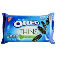 Happy moment with us ? Oreo Thins Mint 286g  โอรีโอ ทินส์ มิ้นท์ 286g?