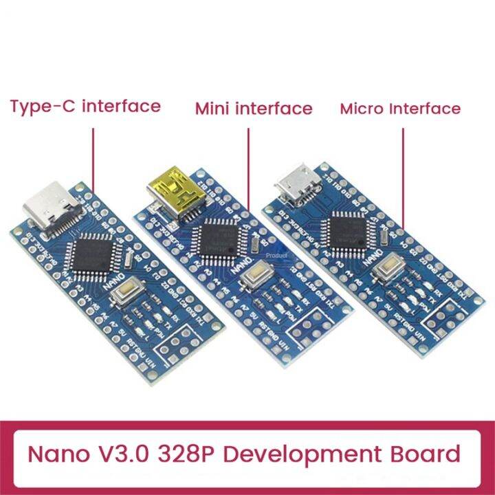 NANO V3.0 328P Development Board ATMEGA328P MCU Improved Version C