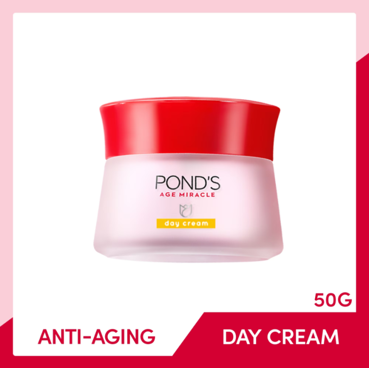 Ponds Age Miracle Anti Aging Anti Wrinkle Day Cream SPF 18 50g Lazada PH
