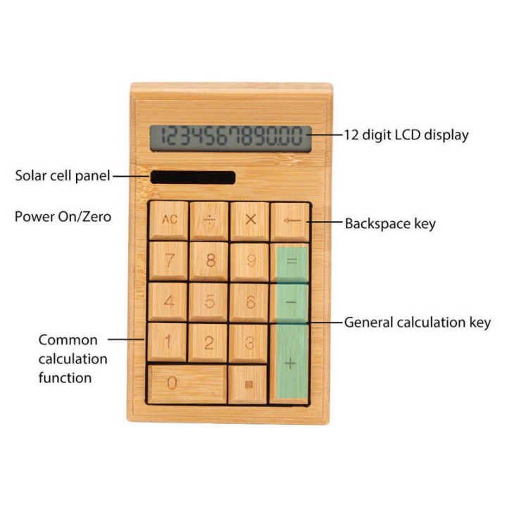 cs19-solar-calculator-solar-battery-dual-power-12-digit-lcd-display-18-buttons-bamboo-desktop-calculator-for-students-calculators