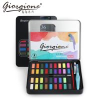 36/48 Colors Giorgione Watercolor Paint Sets Watercolour Water Color Pigment Oil Paints School Painting Drawing Art Supplies