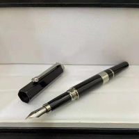 2021 Luxury MB Monte Great Writer William metal Shakespeare Fountain blanc ink Pen No Box