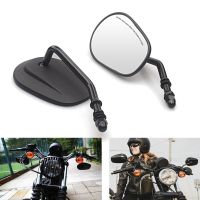 For Harley Dyna Electra Glide Iron 883 Road Glide Sportster 883 1200 Softail Motorcycle Rear View Rearview Side Mirrors