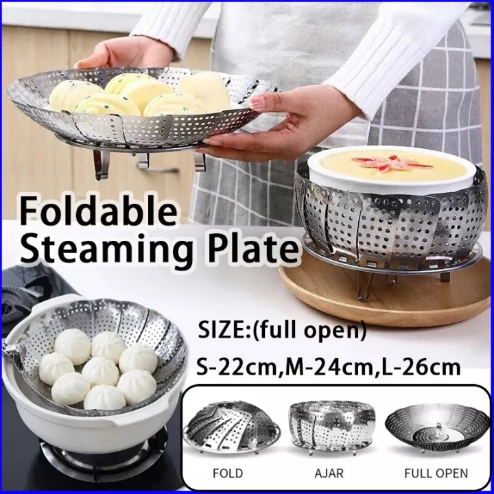 Stainless Steel Steaming Tray Multifunction Changing Fruit Tray