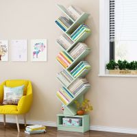 [COD] Clearance bookshelf floor-to-ceiling simple shelf bookcase creative multi-functional