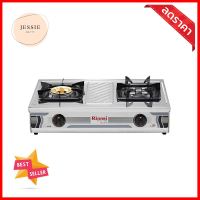 เตาแก๊สตั้งโต๊ะ 2 หัวแก๊ส RINNAI RT-711TBSTABLETOP GAS STOVE RINNAI RT-711TBS 2G **ด่วน ของมีจำนวนจำกัด**