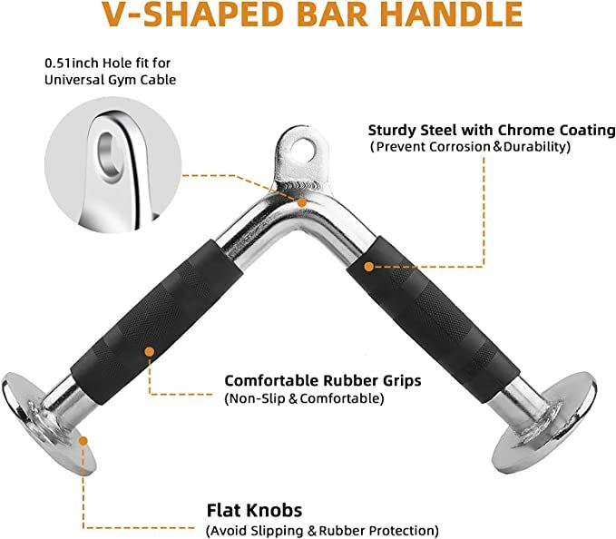 อุปกรณ์ฟิตเนส-เล่นกับ-เครื่อง-cable-โฮมยิม-เชือก-v-grip-อื่นๆ