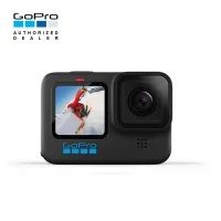 [รับประกันศูนย์แท้ 100% 1 ปีเต็ม] GoPro HERO10 Black กล้อง Action Camera รุ่นใหม่ล่าสุด กันน้ำได้ 10 เมตร ระบบกันสั่น HyperSmooth 4.0 ชิปเซ็ต GP2 รวดเร็วกว่าเดิม