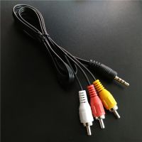 【YF】 1.5M 3.5mm Jack Plug Male to 3 RCA Adapter High Quality 3.5 Audio Video AV Cable Wire Cord