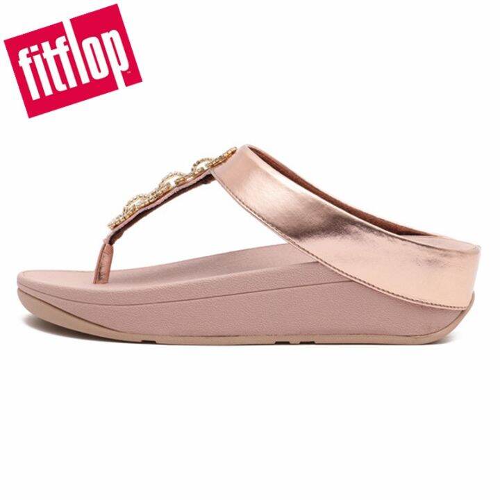 พร้อมส่ง-fitflop-fino-crystal-lock-tp-da8-592-รองเท้าแตะเปิดนิ้วเท้า-หนังแท้-ลําลอง-ฤดูร้อน-สําหรับผู้หญิง-dd