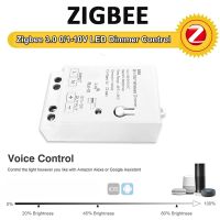 ■ஐ AC100-240V Zigbee 0/1-10V LED Light Dimmer Controller Smart Life Tuya Control App For 0-10V LED Dimmable Power Drive