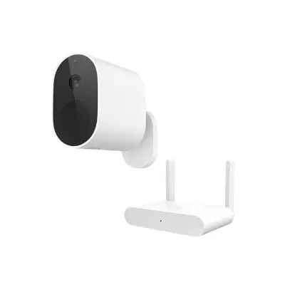 [Pre-sell เริ่มจัดส่งภายใน 5 วัน] Xiaomi Official - กล้องวงจรปิดนอกบ้าน Mi Wireless Outdoor Camera with Bluetooth Hub Set - 1080p / 130° / 2-Way Calling / IP65 Dustproof & Water Proof / Infrared Night Vision / AI Human Detection / Google & Alexa Linkage