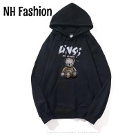 NH Fashion เสื้อฮู้ด เสื้อแขนยาวอบอุ่น หลวมและสบาย สไตล์ ทันสมัย ทันสมัย น่ารัก WWY2392Z6J 38Z230923