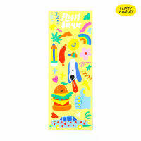 MINI STICKER - YELLOW HEARTY