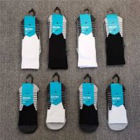 【Sock shop】ถุงเท้าบาสเกตบอล Stanced ผู้ชายถุงเท้าการบีบอัดที่มีคุณภาพสูงกีฬา Calcetines