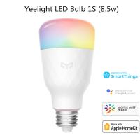 [HOT QQZIWWUJJWG 104] Yeelight 1S สมาร์ทหลอดไฟ LED ที่มีสีสัน YLDP13YL 800 Lumens 8.5W E27มะนาวโคมไฟสมาร์ทสำหรับ Mi Smart Home App สีขาว /Rgb