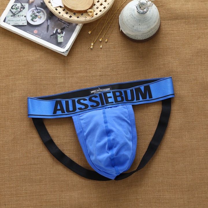 nf-พร้อมส่ง-ขายดีกางเกงในแฟชั่นชาย-aussiebum-ทรงjockstrap-ผ้าดีใส่สบาย-คู่รัก-ของขวัญ