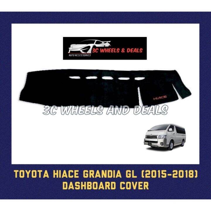 TOYOTA HIACE GRANDIA (20152018) DASHBOARD COVER Lazada PH