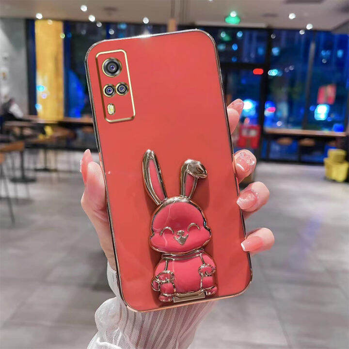 andyh-new-design-for-vivo-y51-v2030-v2036-v2031-case-luxury-3d-stereo-stand-bracket-smile-rabbit-electroplating-smooth-phone-case-fashion-cute-soft-case