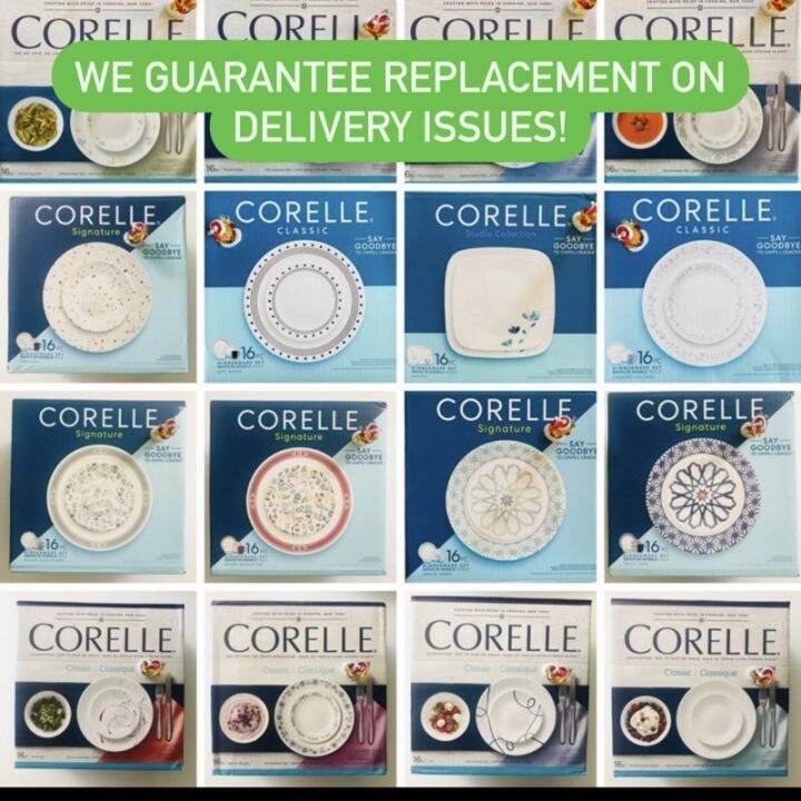 Plates Corelle 16pcs Dinner Set. Authentic and All New! Imported from