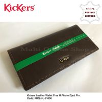 Kickers กระเป๋าสตางค์ แบบหนัง สําหรับผู้หญิง KDQH-L-51636 dc