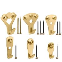 130pcs Decorative Wall Mounting Home Metal Picture Hanger Set Handbag Easy Use Photo Frame Hanging Nails Heavy Duty Hooks